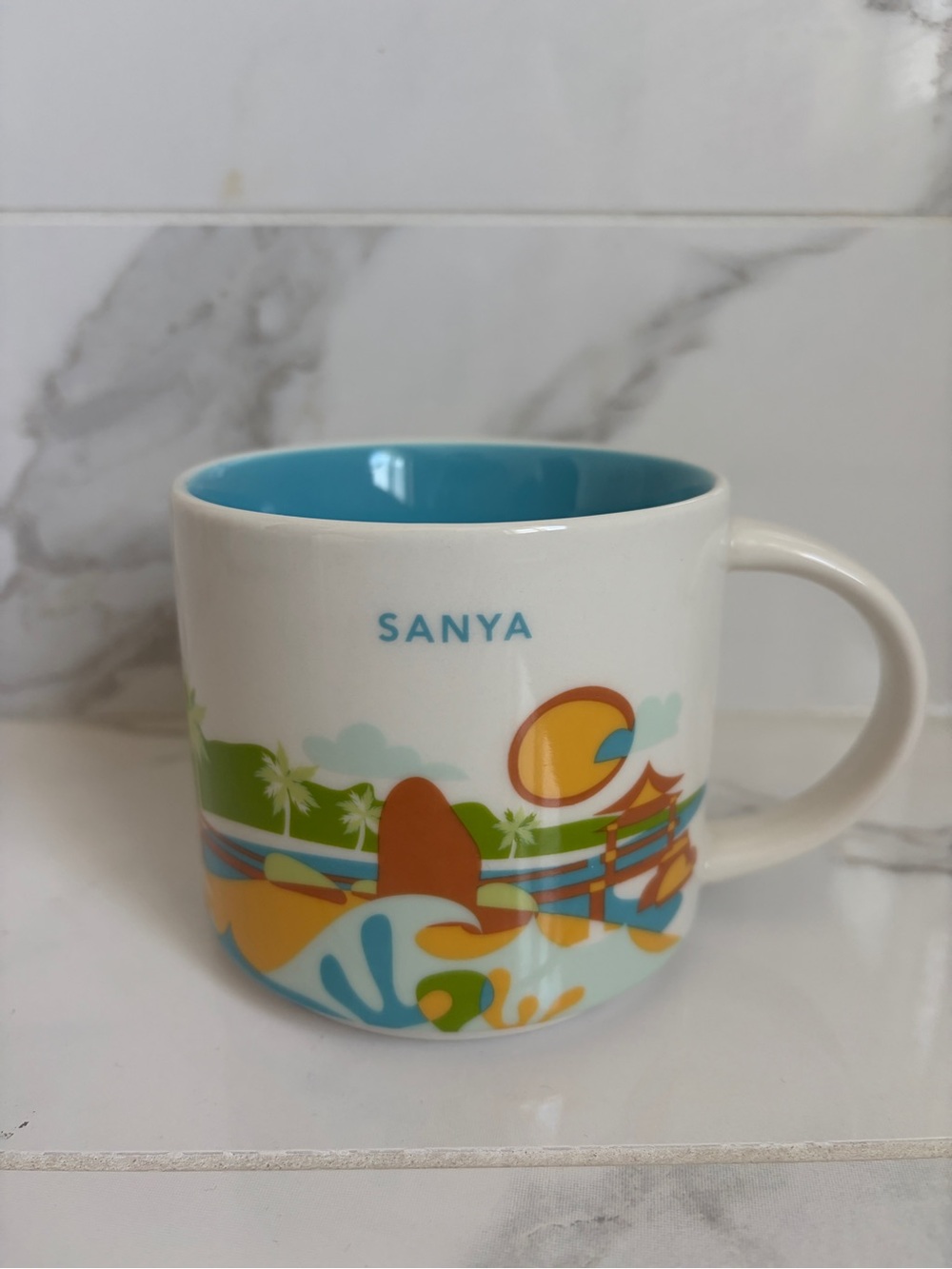 Starbucks Sanya China You Are Here Mug